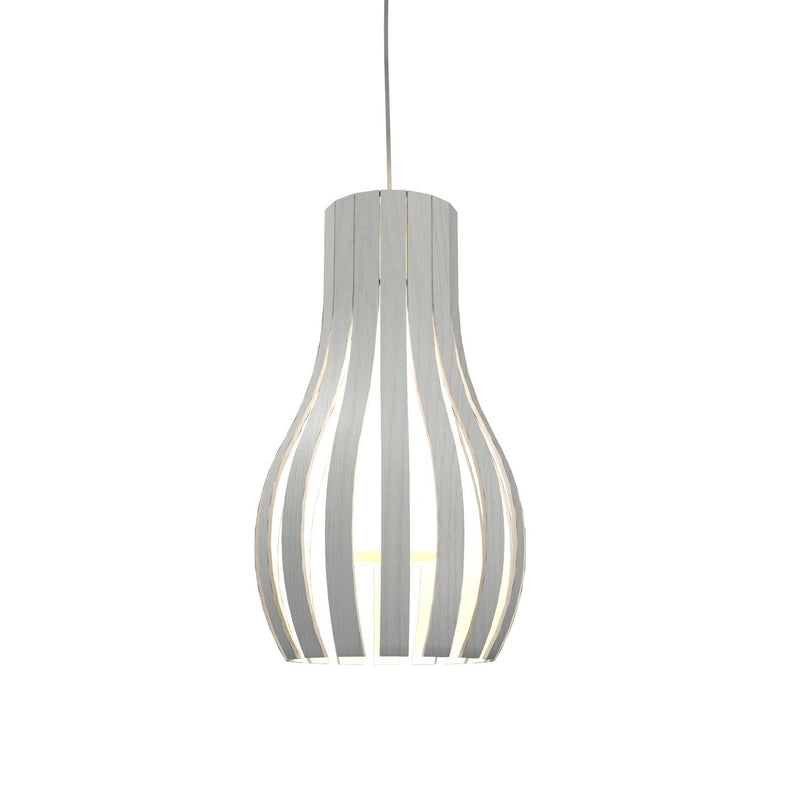 Accord Lighting 1153.47 One Light Pendant, Organic White