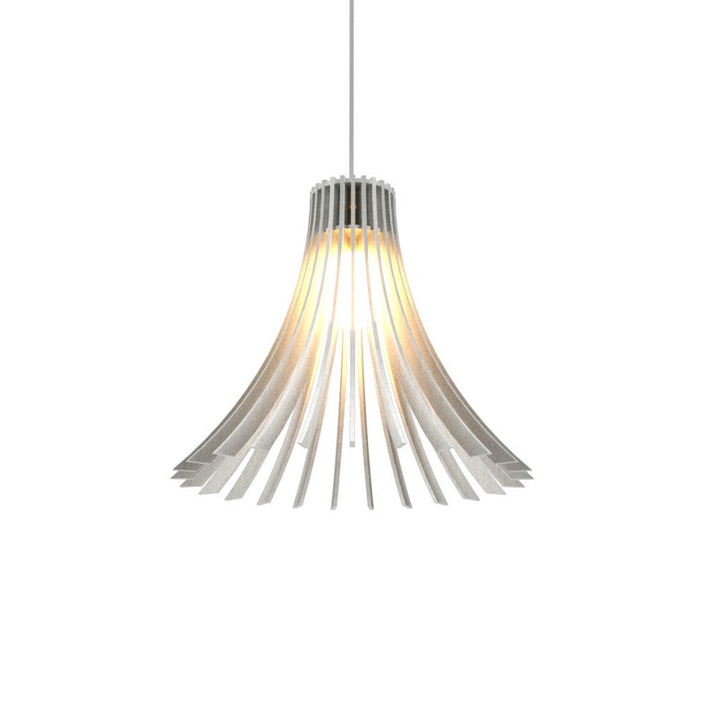 Accord Lighting 1181.47 One Light Pendant, Organic White