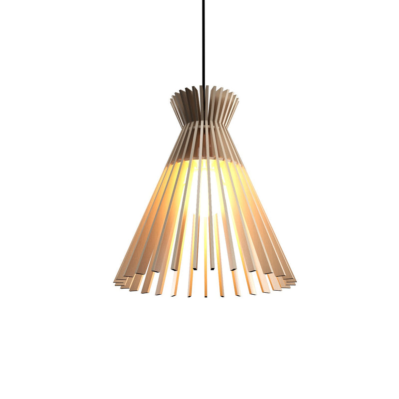 Accord Lighting 1183.48 One Light Pendant, Organic Cappuccino