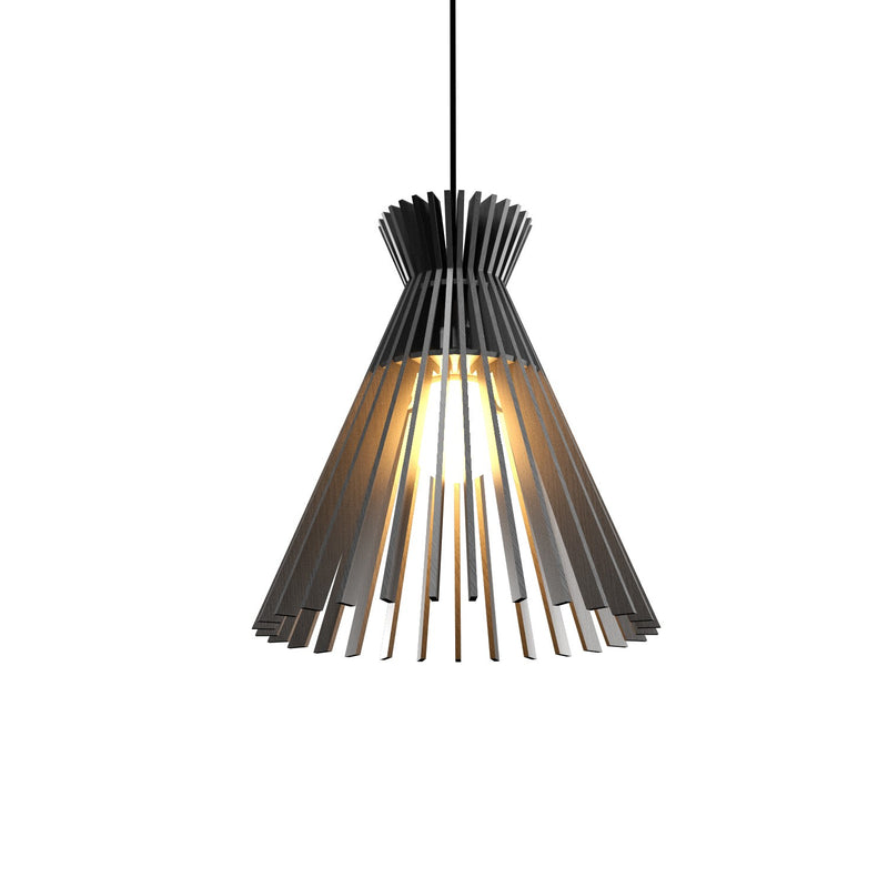 Accord Lighting 1183.50 One Light Pendant, Organic Grey