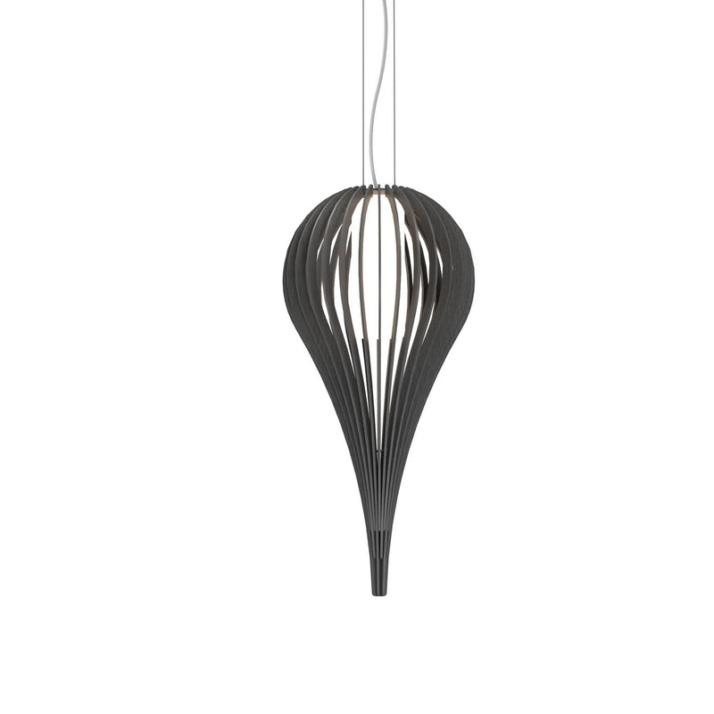 Accord Lighting 1189.50 One Light Pendant, Organic Grey