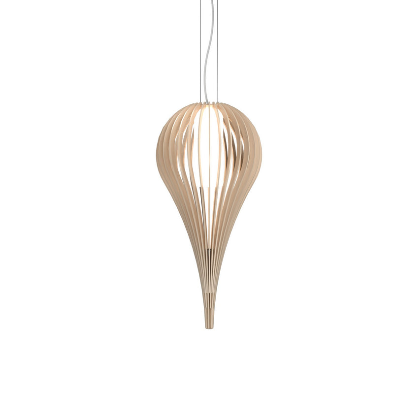 Accord Lighting 1190.48 One Light Pendant, Organic Cappuccino