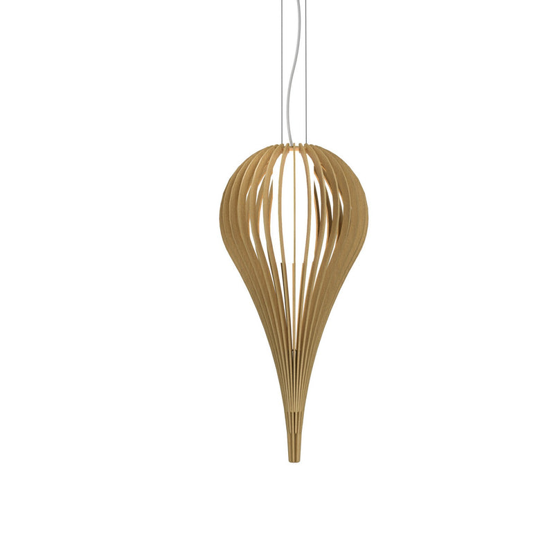 Accord Lighting 1190.49 One Light Pendant, Organic Gold