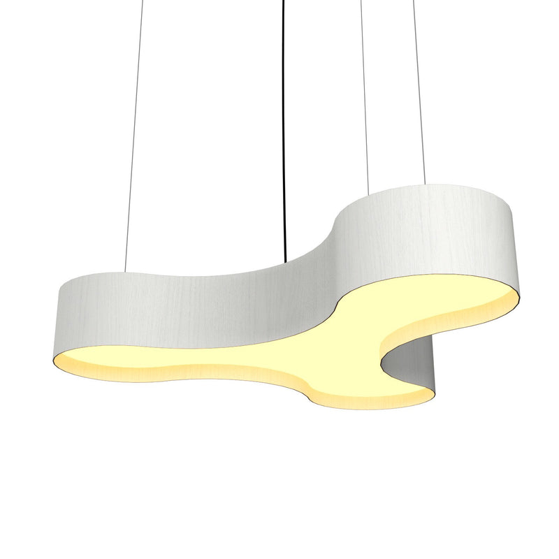 Accord Lighting 1222LED.47 LED Pendant, Organic White
