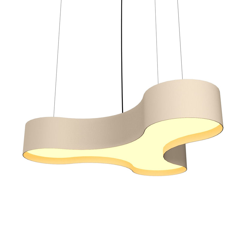 Accord Lighting 1222LED.48 LED Pendant, Organic Cappuccino