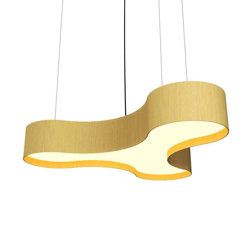 Accord Lighting 1222LED.49 LED Pendant, Organic Gold