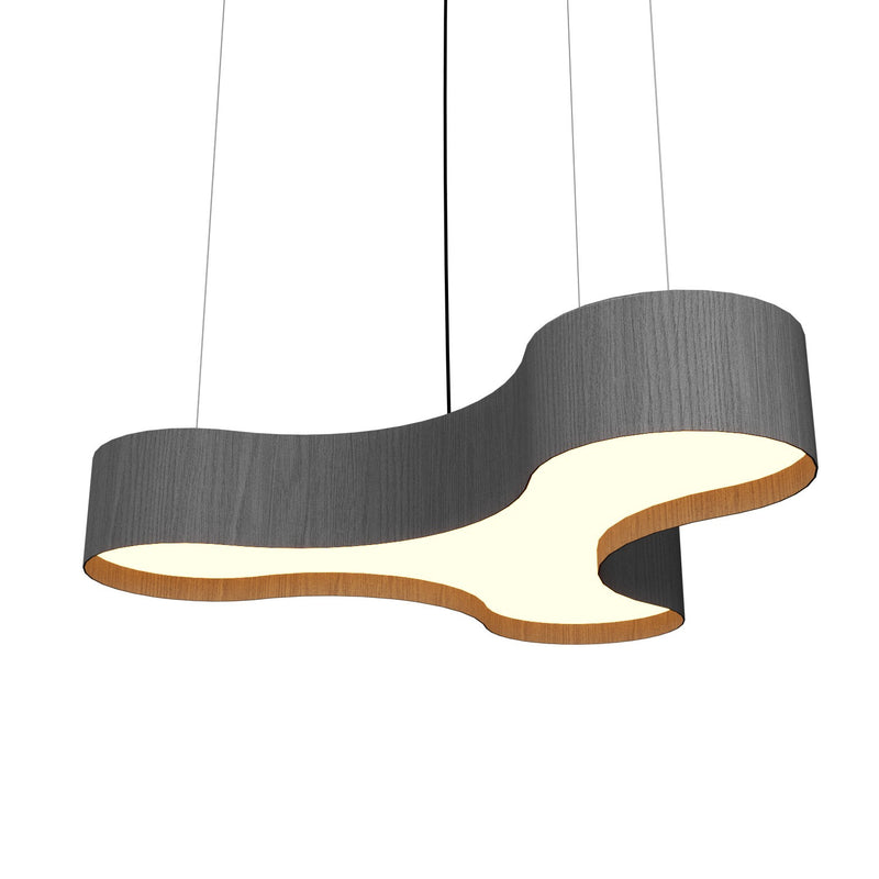 Accord Lighting 1222LED.50 LED Pendant, Organic Grey