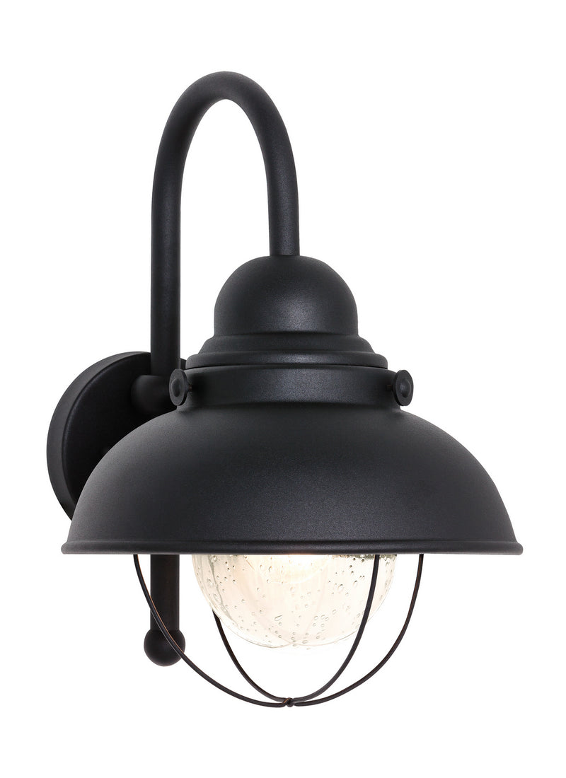 Generation Lighting 8871-12 One Light Outdoor Wall Lantern, Black