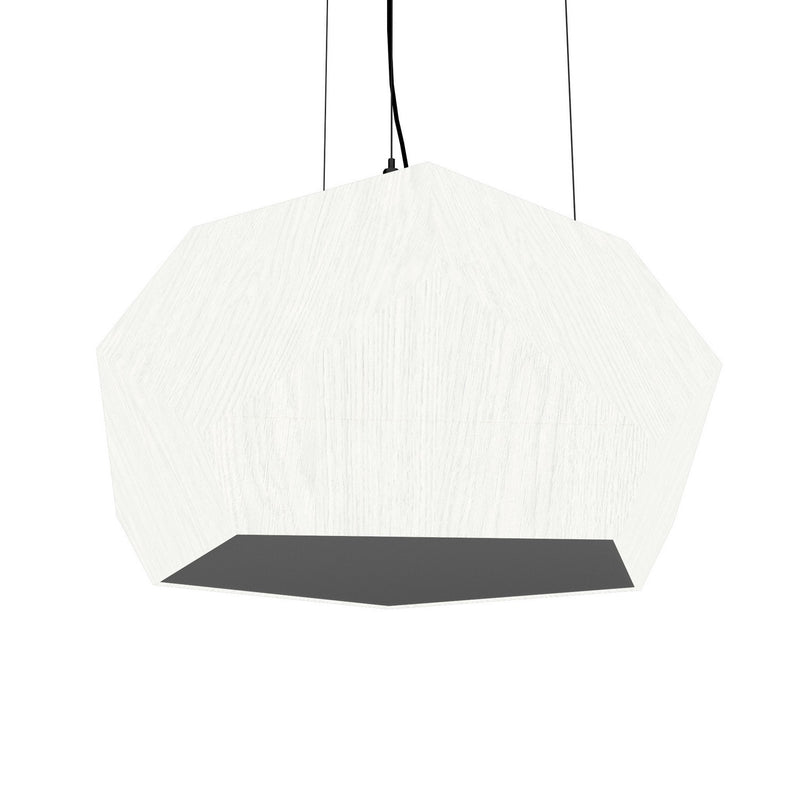 Accord Lighting 1227.47 Three Light Pendant, Organic White