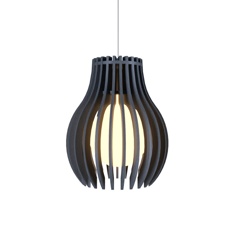 Accord Lighting 1236.50 One Light Pendant, Organic Grey