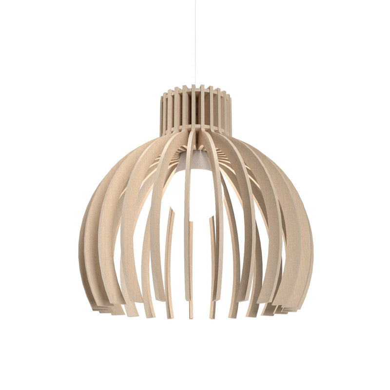Accord Lighting 1237.48 One Light Pendant, Organic Cappuccino