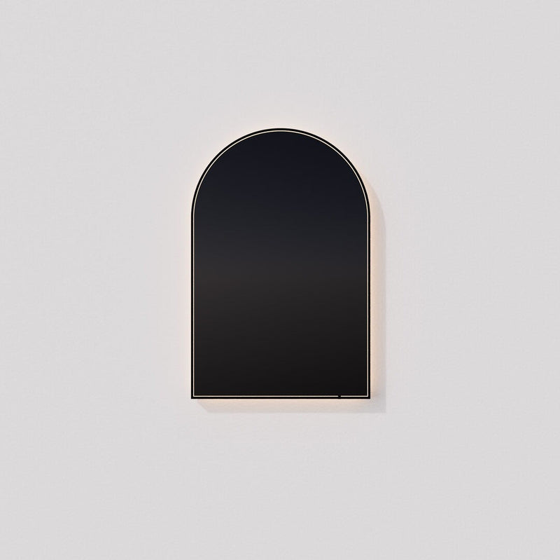 Quorum 3-0106-15 LED Mirror, Black