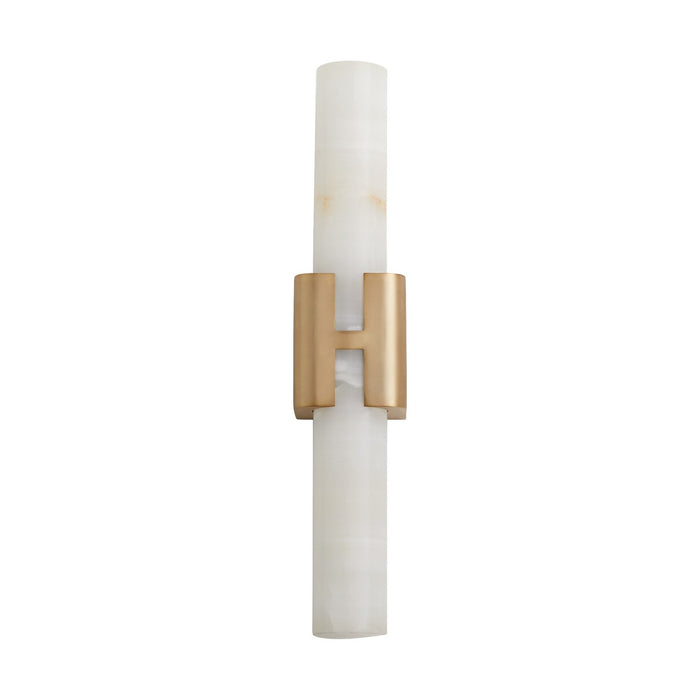 Oxygen 3-586-40 LED Wall Scone, Aged Brass