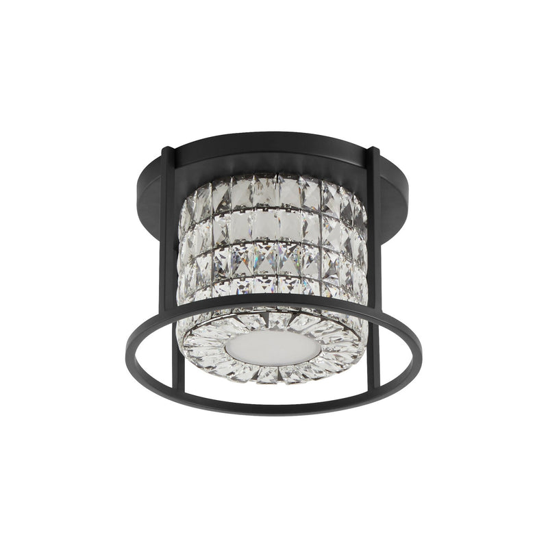 Quorum 3-675-15 LED Ceiling Mount, Black