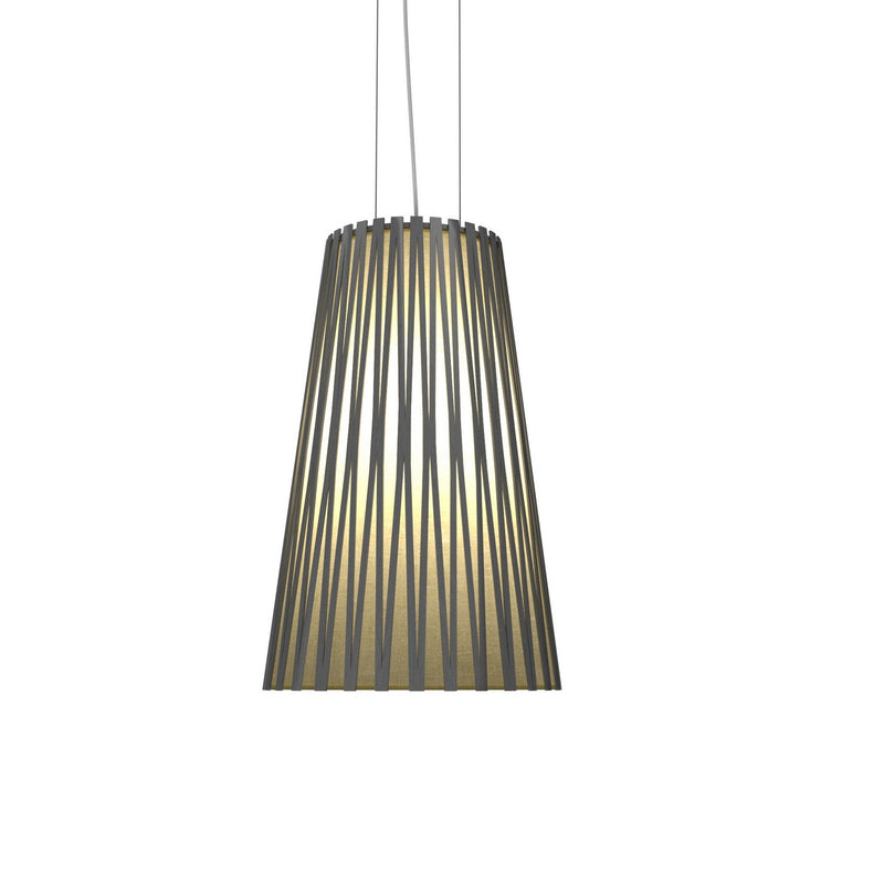 Accord Lighting 1239.50 One Light Pendant, Organic Grey
