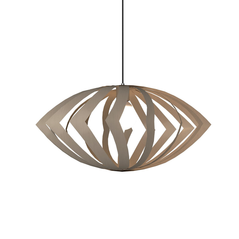 Accord Lighting 1243.48 One Light Pendant, Organic Cappuccino