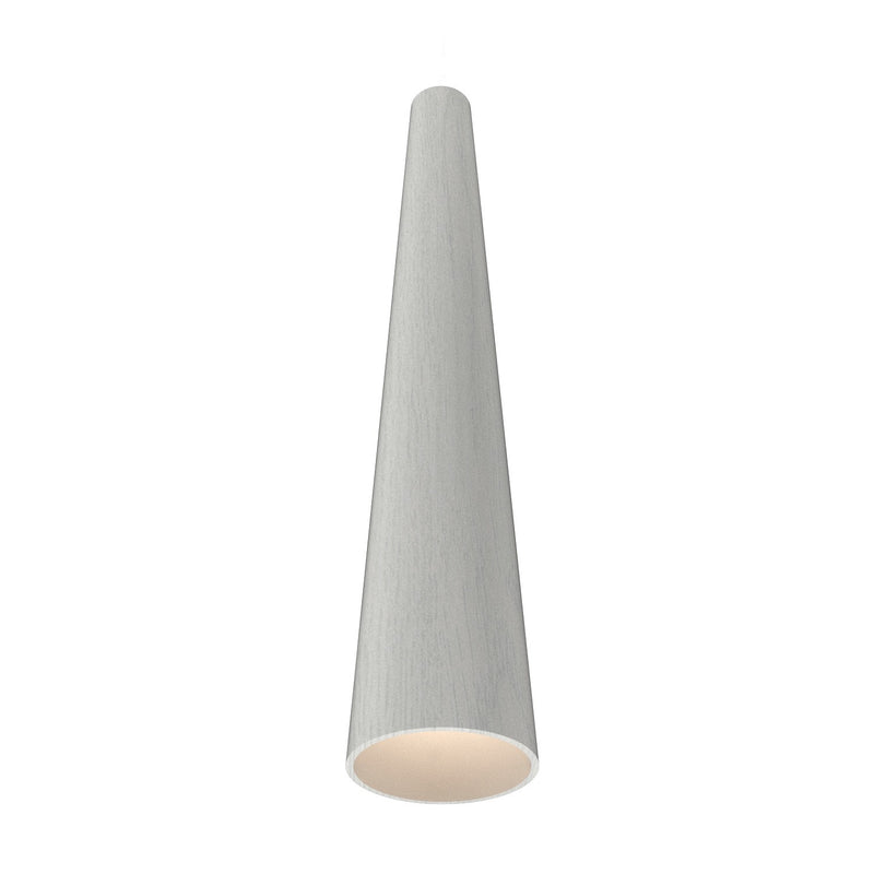 Accord Lighting 1280.47 One Light Pendant, Organic White