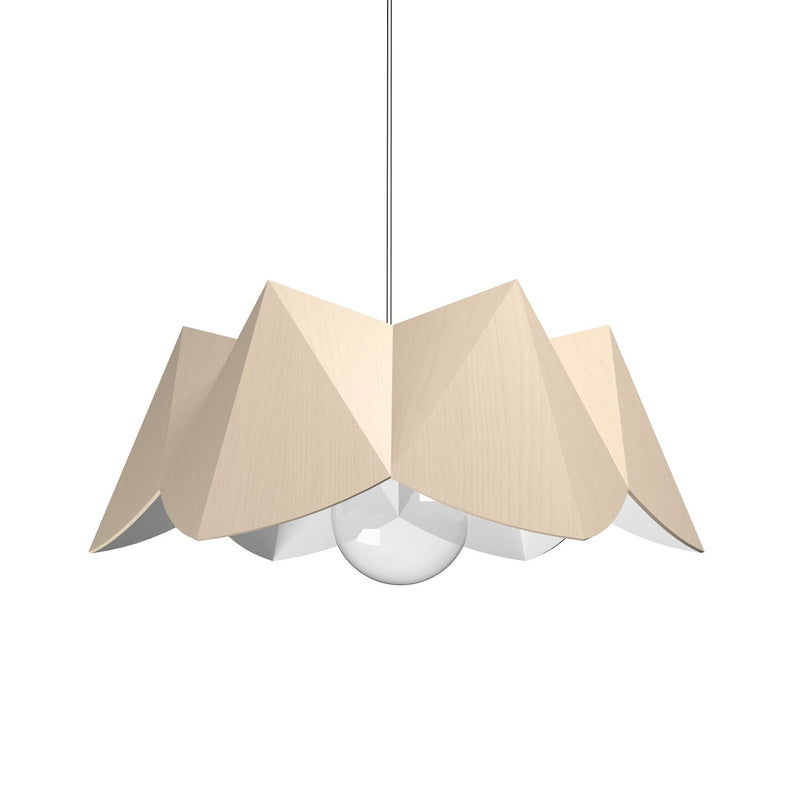 Accord Lighting 1281.48 One Light Pendant, Organic Cappuccino