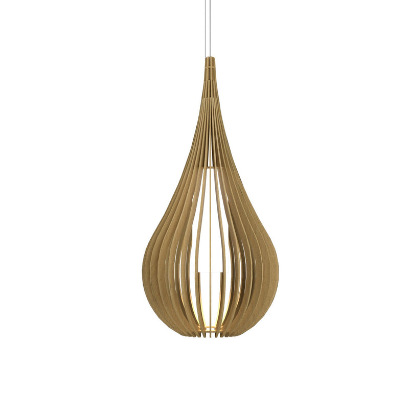 Accord Lighting 1309.49 One Light Pendant, Organic Gold