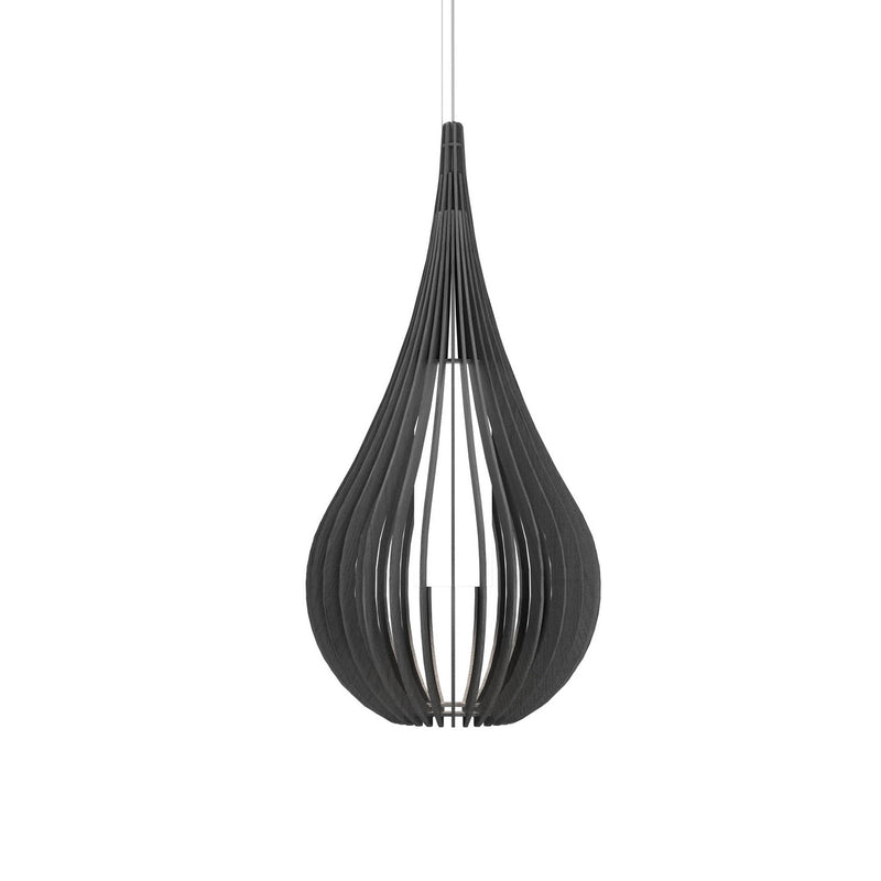 Accord Lighting 1309.50 One Light Pendant, Organic Grey