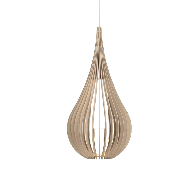 Accord Lighting 1310.48 One Light Pendant, Organic Cappuccino