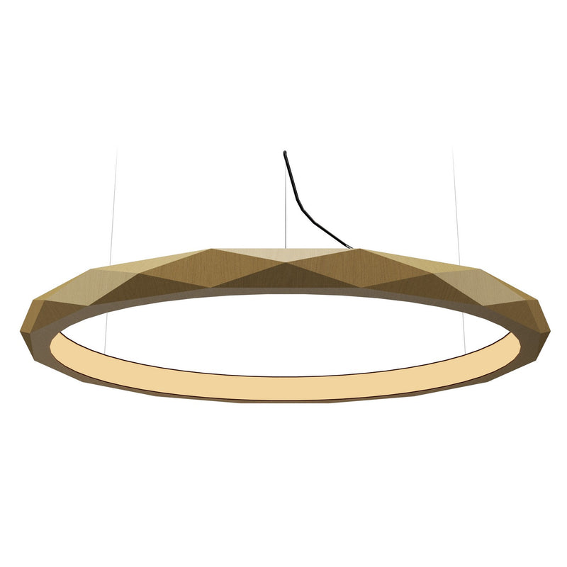 Accord Lighting 1356LED.49 LED Pendant, Organic Gold