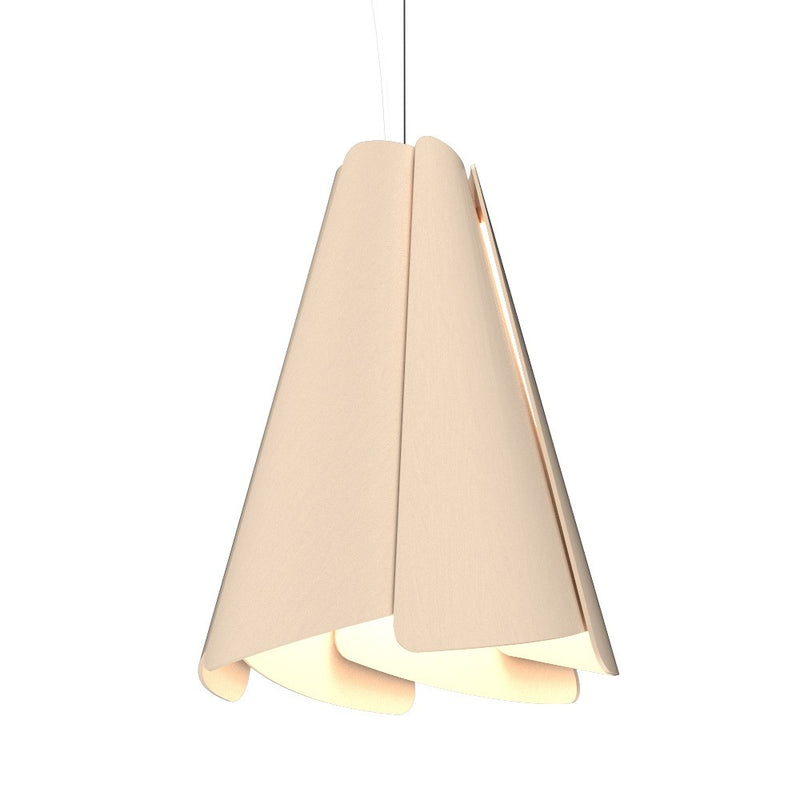 Accord Lighting 1363.48 One Light Pendant, Organic Cappuccino