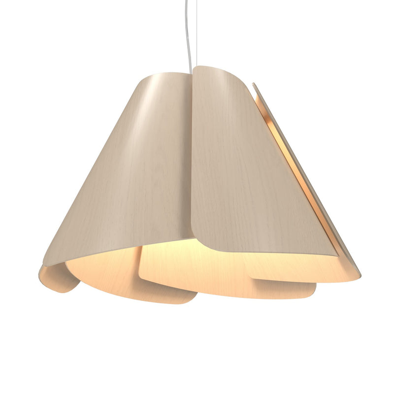 Accord Lighting 1364.48 One Light Pendant, Organic Cappuccino