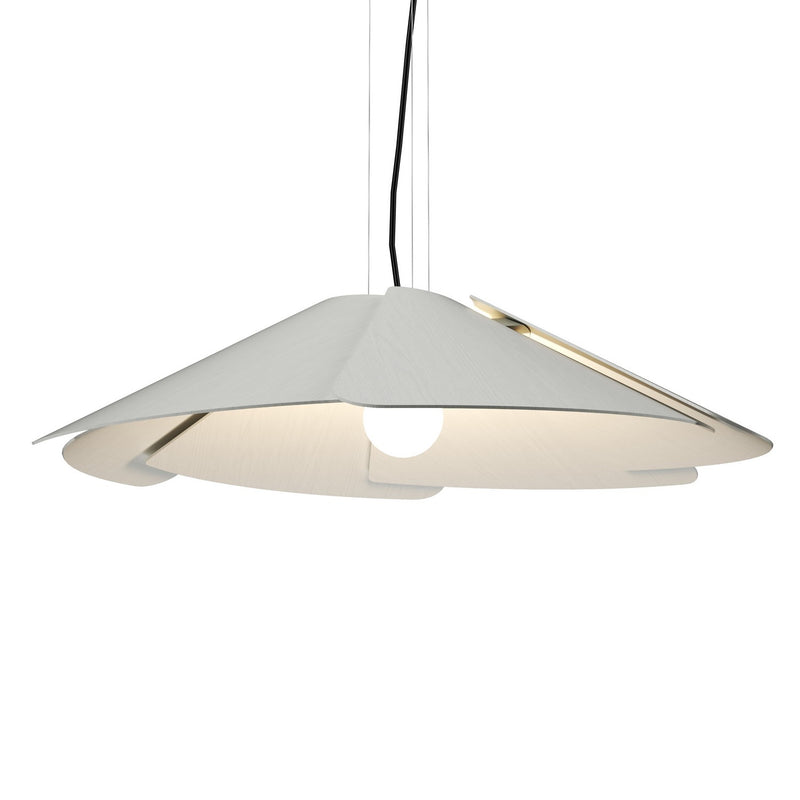 Accord Lighting 1365.47 One Light Pendant, Organic White