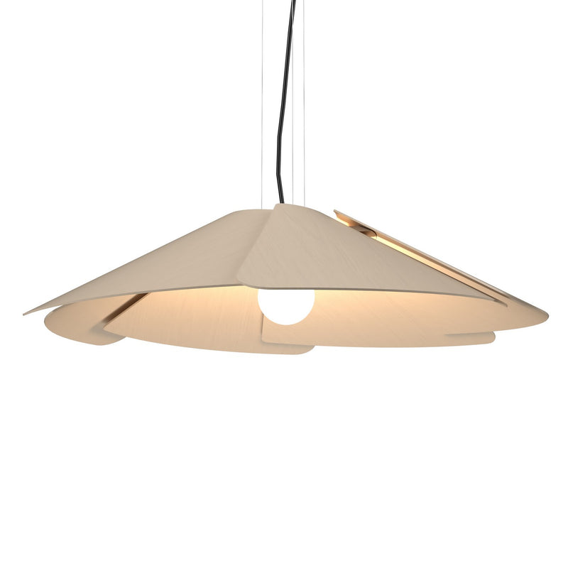 Accord Lighting 1365.48 One Light Pendant, Organic Cappuccino
