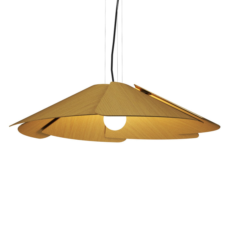 Accord Lighting 1365.49 One Light Pendant, Organic Gold