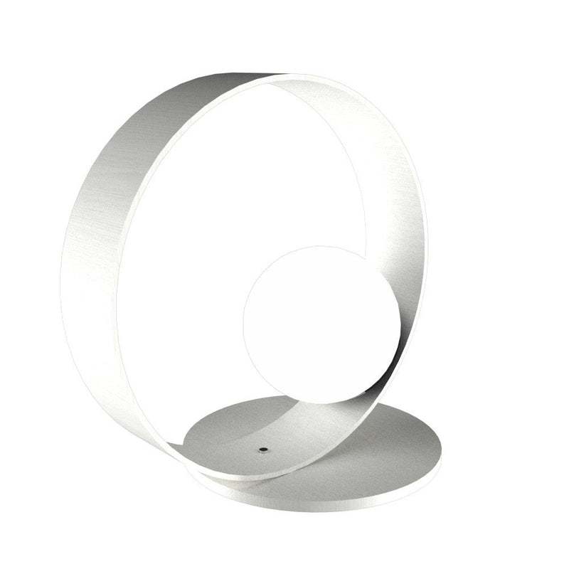 Accord Lighting 141.47 One Light Table Lamp, Organic White