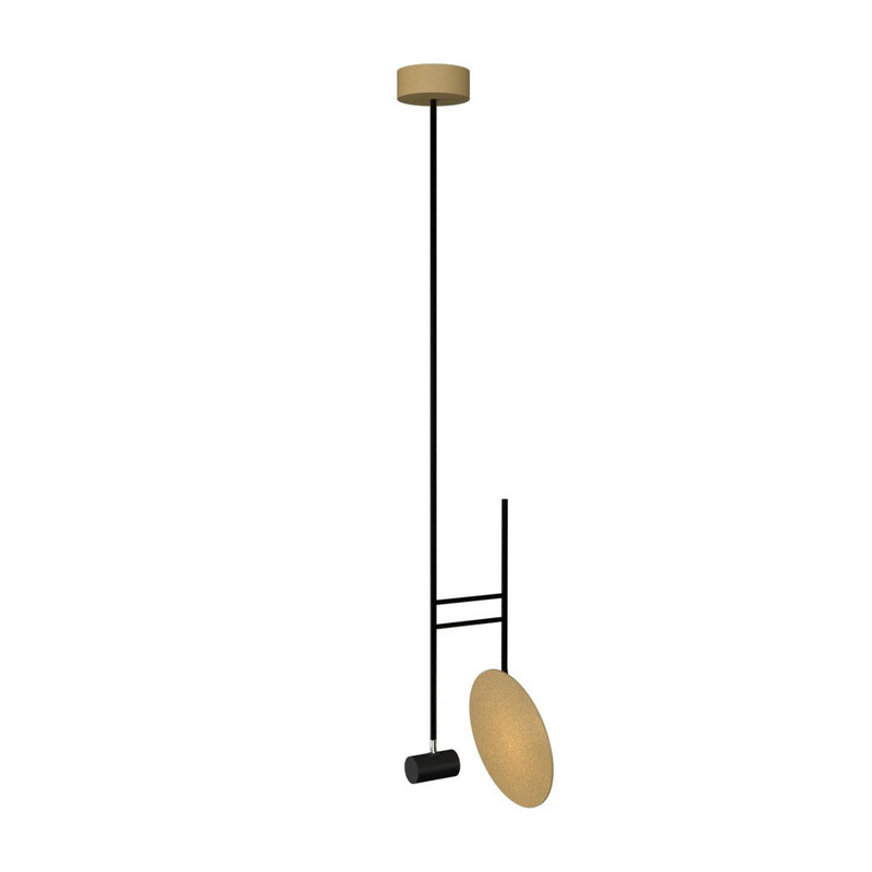 Accord Lighting 1418.49 One Light Pendant, Organic Gold