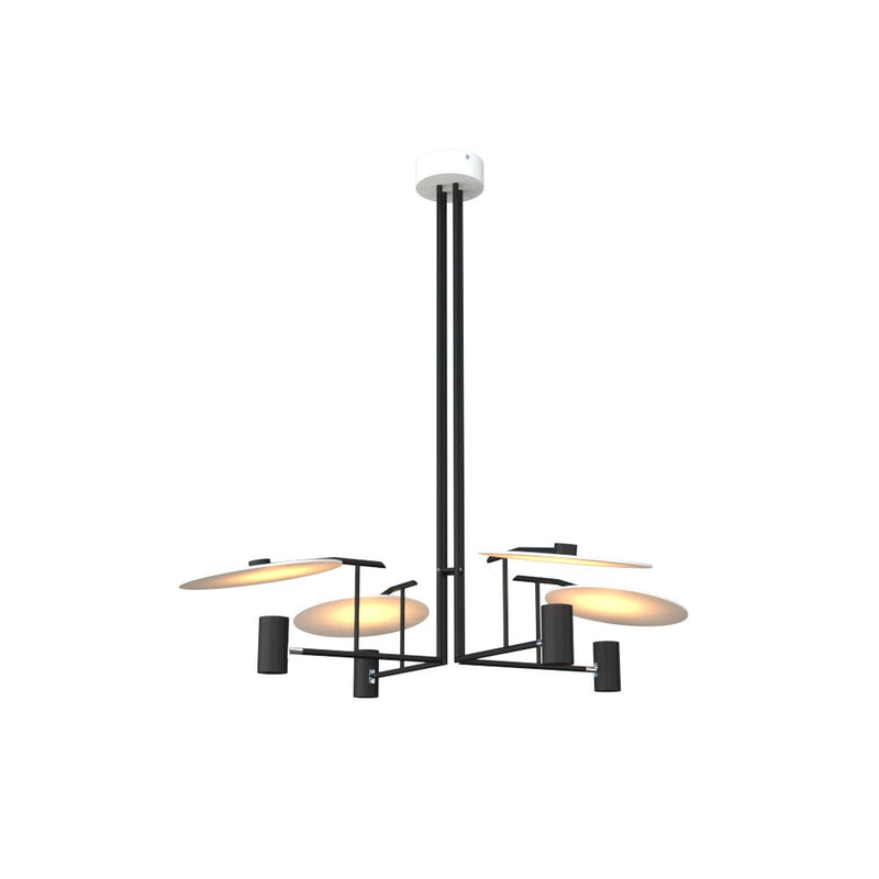 Accord Lighting 1419.47 Four Light Pendant, Organic White