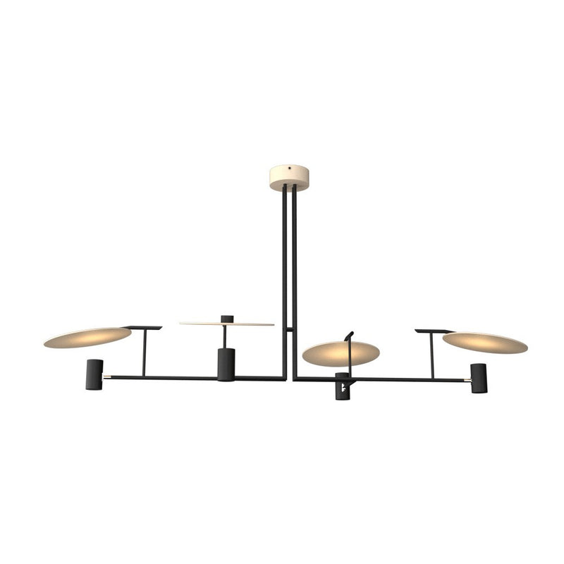 Accord Lighting 1420.48 Four Light Pendant, Organic Cappuccino