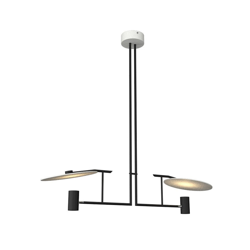 Accord Lighting 1421.47 Two Light Pendant, Organic White