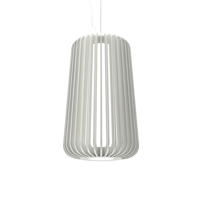 Accord Lighting 1429.47 One Light Pendant, Organic White
