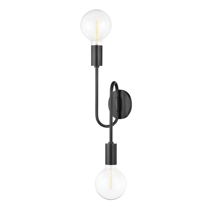 Mitzi H655102B-OB Two Light Wall Sconce, Old Bronze