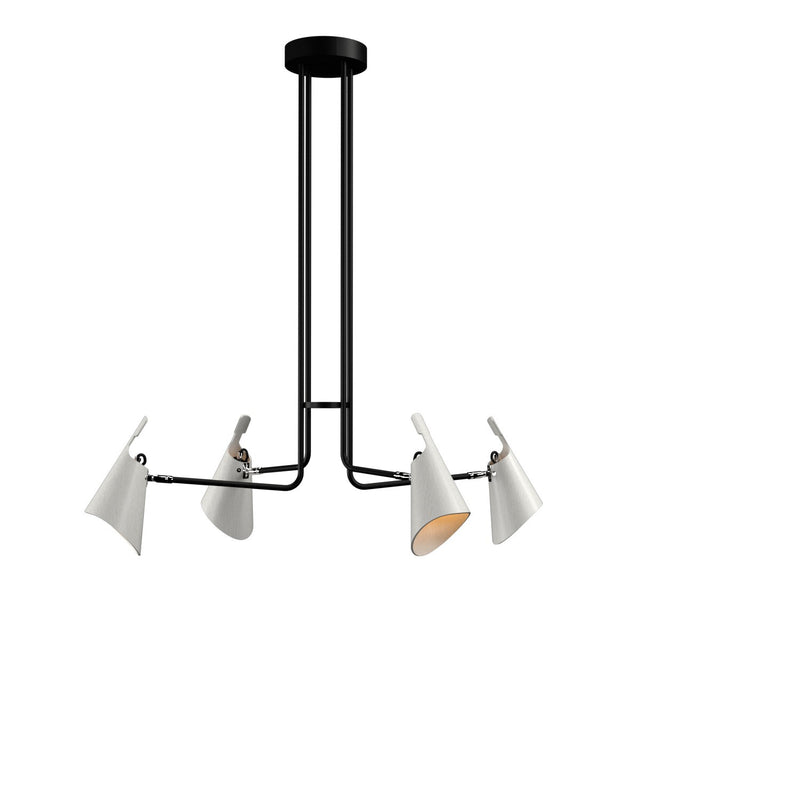 Accord Lighting 1446.47 Four Light Pendant, Organic White