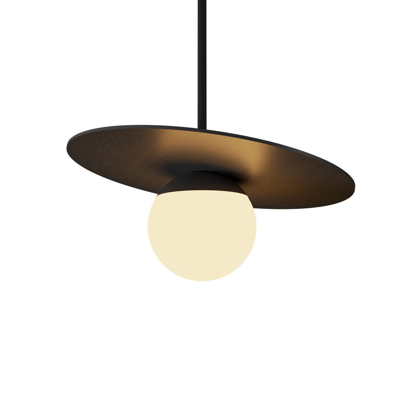 Accord Lighting 1462.50 One Light Pendant, Organic Grey