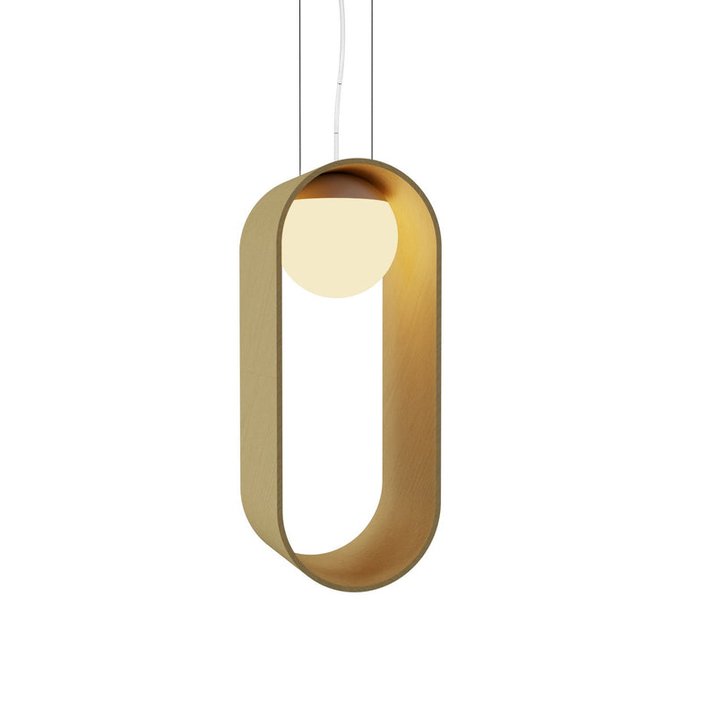 Accord Lighting 1466.49 One Light Pendant, Organic Gold