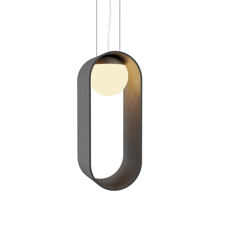 Accord Lighting 1466.50 One Light Pendant, Organic Grey