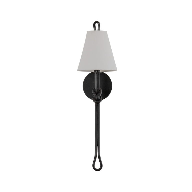 Hudson Valley 2925-AI One Light Wall Sconce, Aged Iron