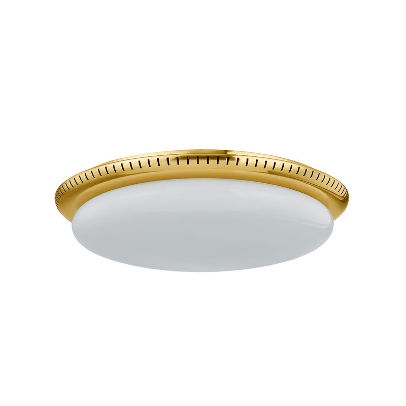 Hudson Valley 3118-AGB LED Flush Mount, Aged Brass