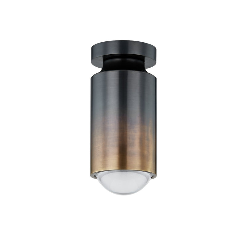 Hudson Valley 3405-GB One Light Flush Mount, Gradient Brass