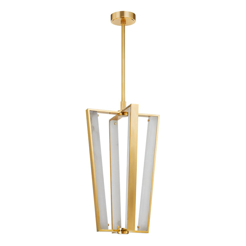 Hudson Valley 4054-AGB LED Pendant, Aged Brass