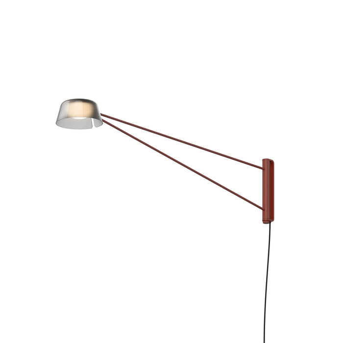 Sonneman 2031.73K LED Wall Lamp, Oxide Red