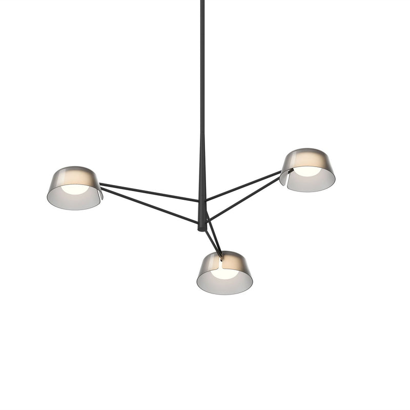 Sonneman 2033.25K LED Pendant, Satin Black