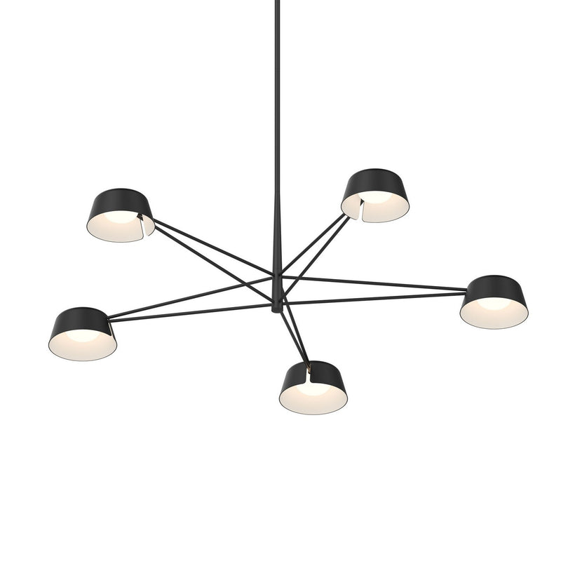 Sonneman 2035.25 LED Pendant, Satin Black