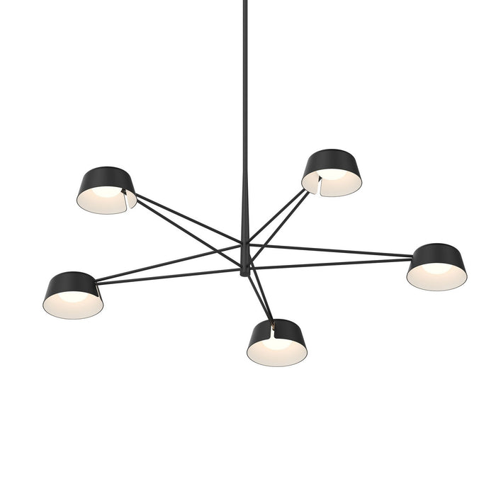 Sonneman 2035.25 LED Pendant, Satin Black